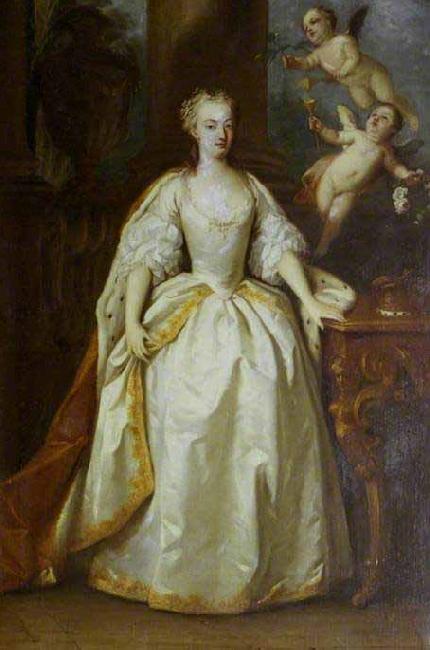 Jacopo Amigoni Princess Royal and Princess of Orange oil painting image